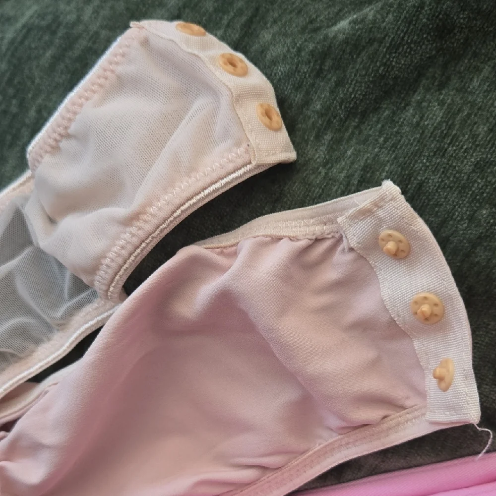 Floral Lace Bodysuit in Soft Pink